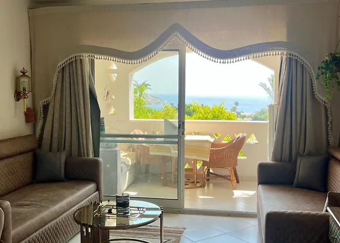 Sea View With Full Kitchen And Living 公寓式酒店 沙姆沙伊赫